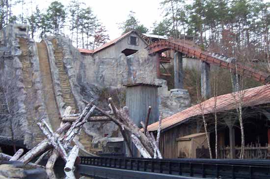 Daredevil Falls At Dollywood, Pigeon Forge, Tennessee