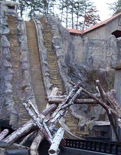 Daredevil Falls At Dollywood, Pigeon Forge, Tennessee