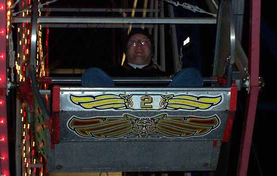 Paul Drabek On The Wonder Wheel Ferris Wheel at Dollywood, Pigeon Forge, Tennessee