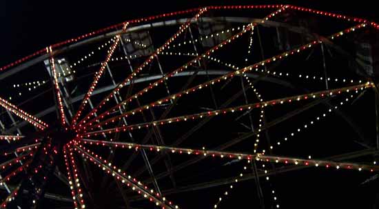 The Wonder Wheel Ferris Wheel at Dollywood, Pigeon Forge, Tennessee