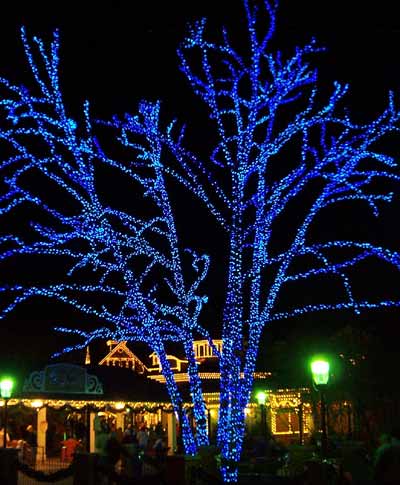 Christmas Lights At Dollywood, Pigeon Forge Tennessee