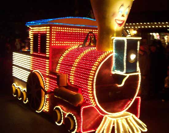 The Parade Of Lights At Dollywood, Pigeon Forge, Tennessee