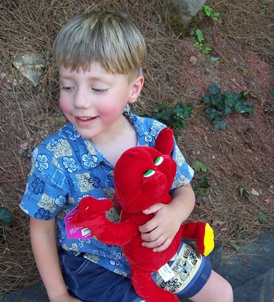 Bond And His Prize at Dollywood, Pigeon Forge Tennessee