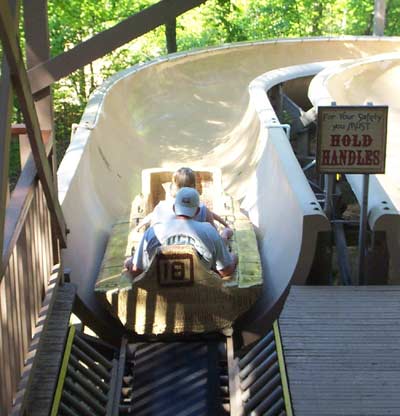 The Mountain Sidewinder at Dollywood, Pigeon Forge Tennessee