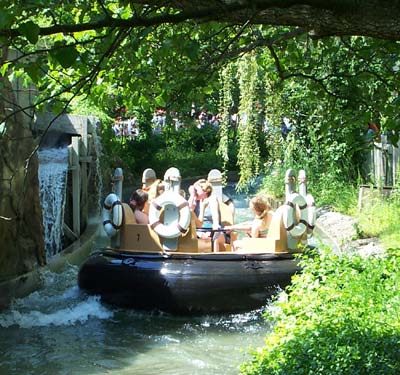 The Smoky Mountain River Rampage at Dollywood, Pigeon Forge Tennessee