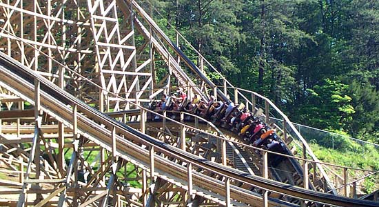 Thunderhead Rollercoaster at Dollywood, Pigeon Forge Tennessee