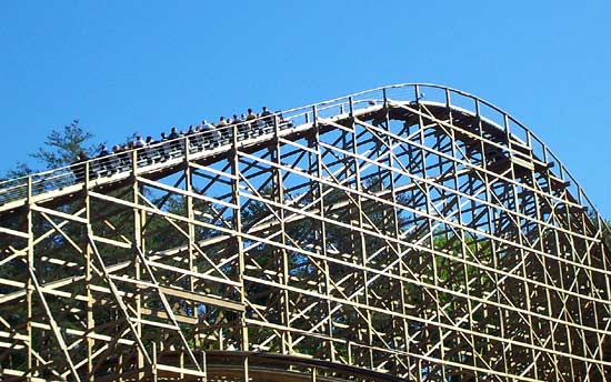 Thunderhead Rollercoaster at Dollywood, Pigeon Forge Tennessee