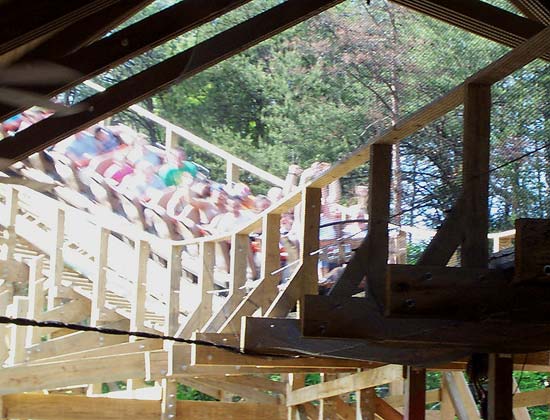 Thunderhead Rollercoaster at Dollywood, Pigeon Forge Tennessee