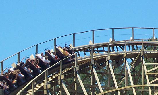 Thunderhead Rollercoaster at Dollywood, Pigeon Forge Tennessee