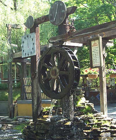 A Water Wheel at Dollywood, Pigeon Forge Tennessee