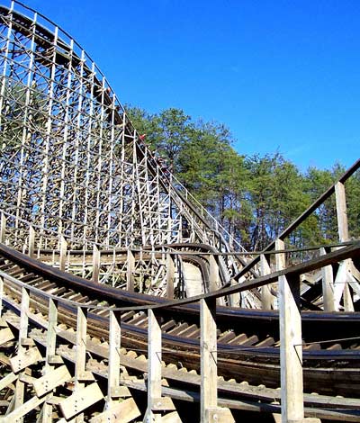 Thunderhead Rollercoaster at Dollywood, Pigeon Forge, TN