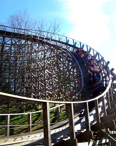 Thunderhead Rollercoaster at Dollywood, Pigeon Forge, TN