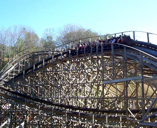 Thunderhead Rollercoaster at Dollywood, Pigeon Forge, TN