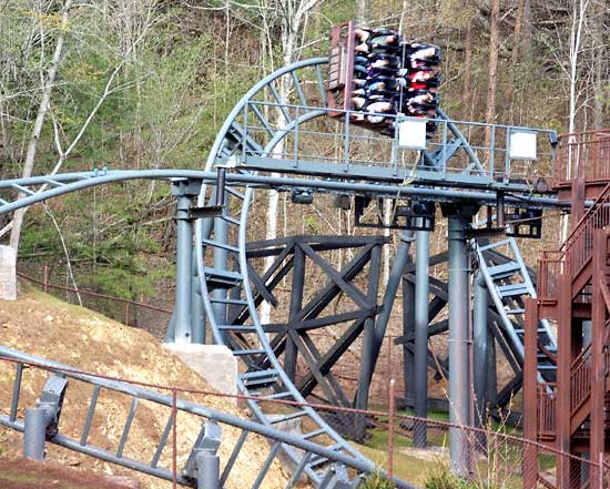 Mystery Mine Rollercoaster at Dollywood, Pigeon Forge, TN