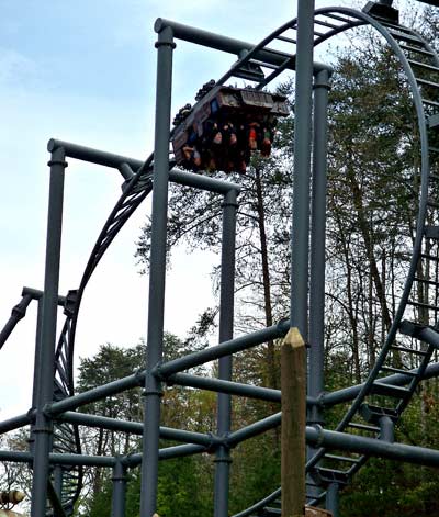 Mystery Mine Rollercoaster at Dollywood, Pigeon Forge, TN