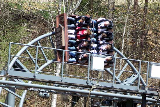 Mystery Mine Rollercoaster at Dollywood, Pigeon Forge, TN