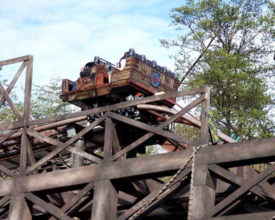 Mystery Mine Rollercoaster at Dollywood, Pigeon Forge, TN