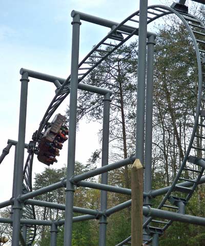 Mystery Mine Rollercoaster at Dollywood, Pigeon Forge, TN