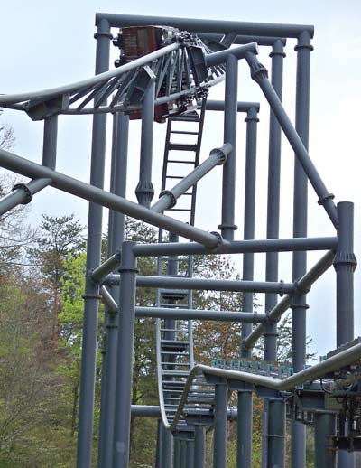 Mystery Mine Rollercoaster at Dollywood, Pigeon Forge, TN