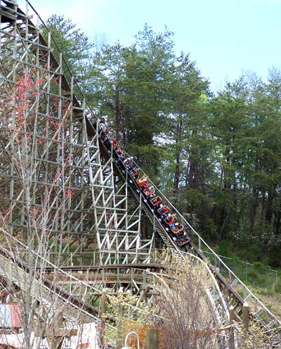 Thunderhead Rollercoaster at Dollywood, Pigeon Forge, TN