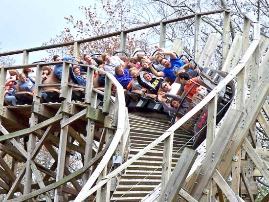 Thunderhead Rollercoaster at Dollywood, Pigeon Forge, TN