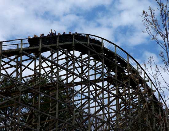 Thunderhead Rollercoaster at Dollywood, Pigeon Forge, TN