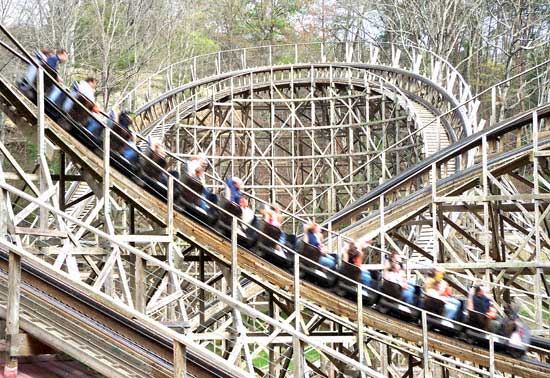 Thunderhead Rollercoaster at Dollywood, Pigeon Forge, TN