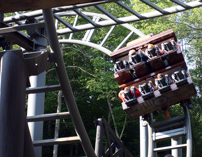 The Mystery Mine Rollercoaster at Dollyood, Pigeon Forge, Tennessee