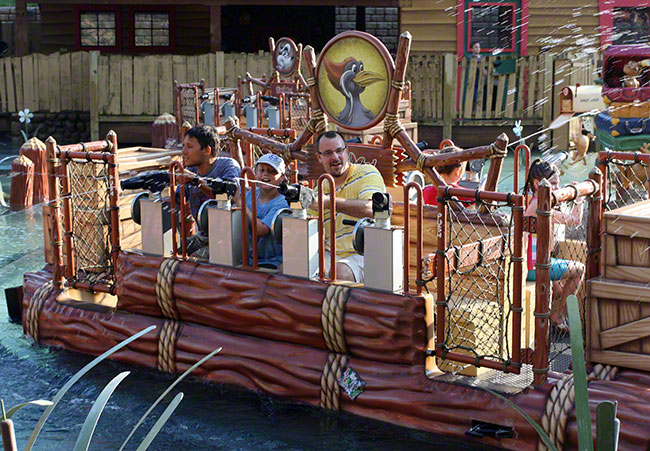 The River Battle at Dollyood, Pigeon Forge, Tennessee