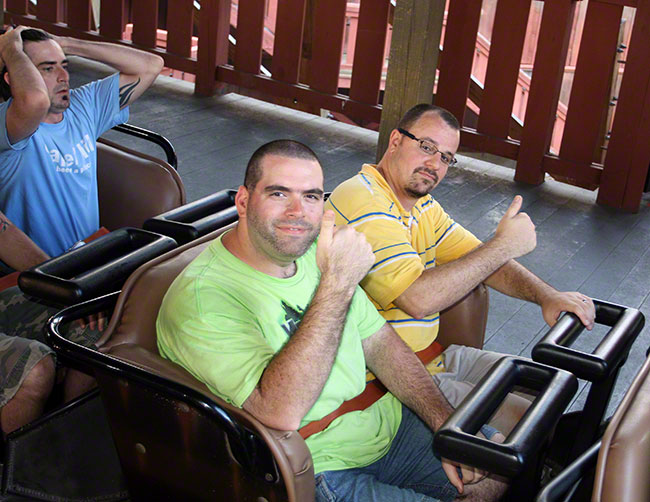 The Thunnderhead Rollercoaster at Dollyood, Pigeon Forge, Tennessee