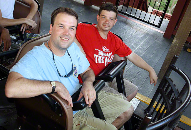 The Thunnderhead Rollercoaster at Dollyood, Pigeon Forge, Tennessee