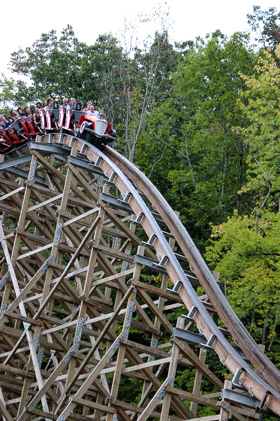 The Lightning Rod Rollercoaster at Dollywood Theme Park, Pigeon Forge, Tennessee