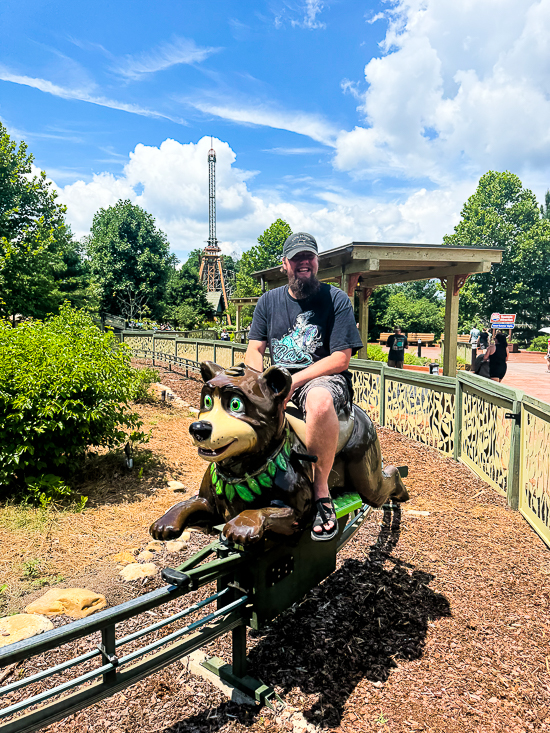 The Black Bear Trail at Dollywood Theme Park, Pigeon Forge, Tennessee
