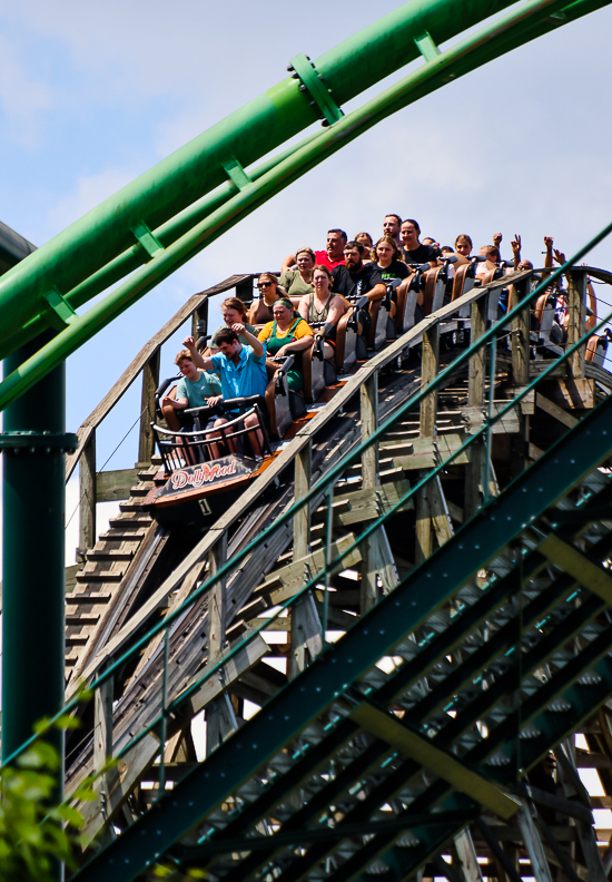 Thunderhead Roller Coaster at Dollywood Theme Park, Pigeon Forge, Tennessee