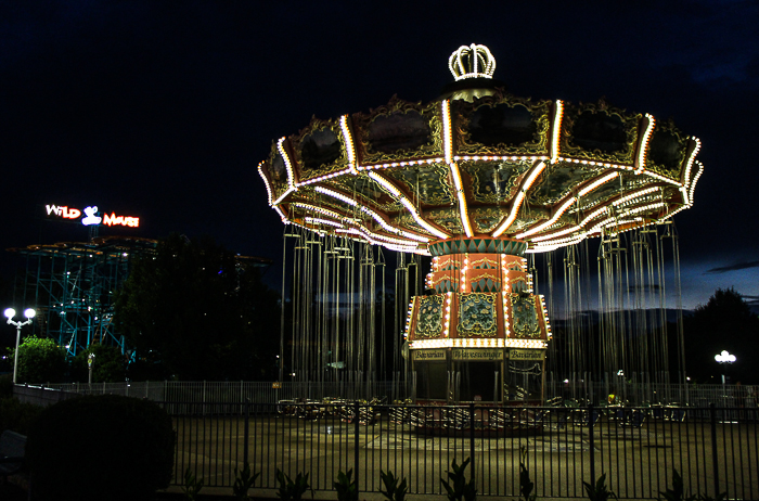 The Talon Roller Coaster at Dorney Park, Allentown, Pennsylvania