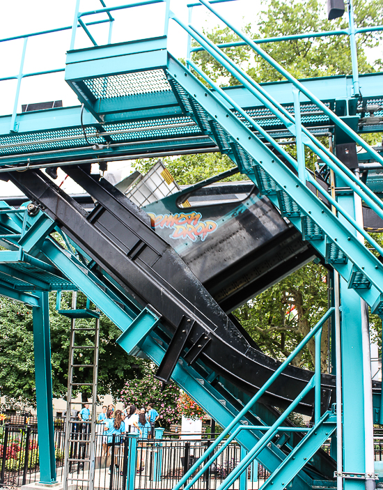 Demon Drop at Dorney Park, Allentown, Pennsylvania