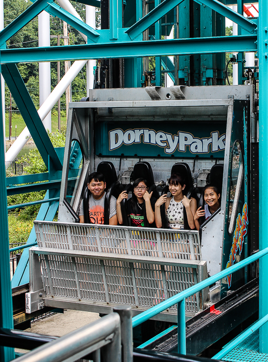 Demon Drop at Dorney Park, Allentown, Pennsylvania