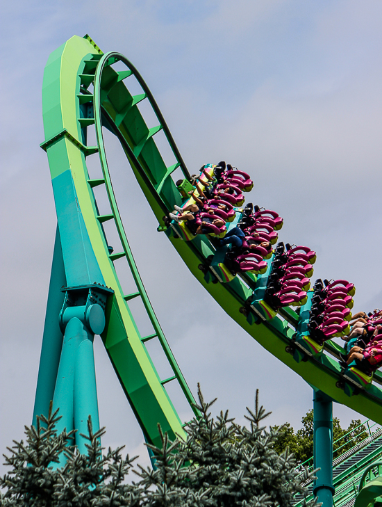 The Hydra Roller Coaster at Dorney Park, Allentown, Pennsylvania