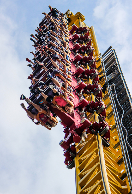 The Posessed Roller Coaster at Dorney Park, Allentown, Pennsylvania