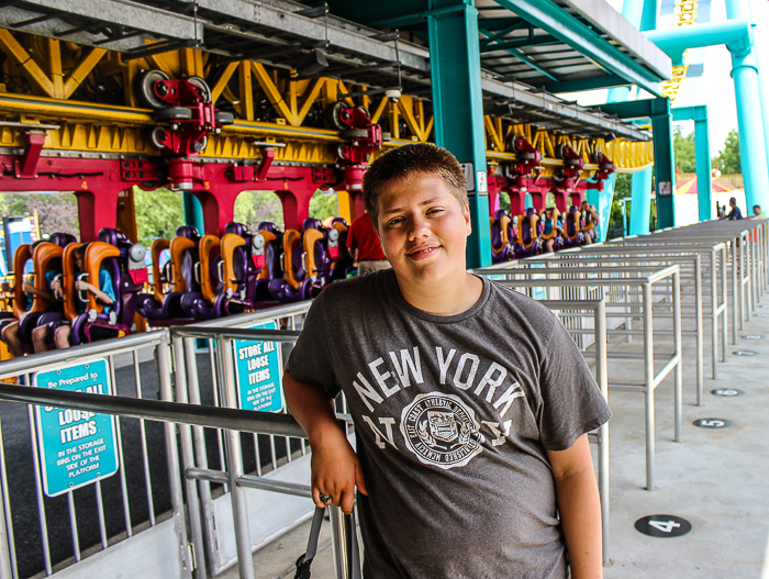 The Posessed Roller Coaster at Dorney Park, Allentown, Pennsylvania