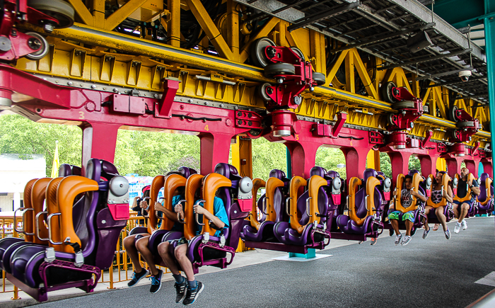 The Posessed Roller Coaster at Dorney Park, Allentown, Pennsylvania