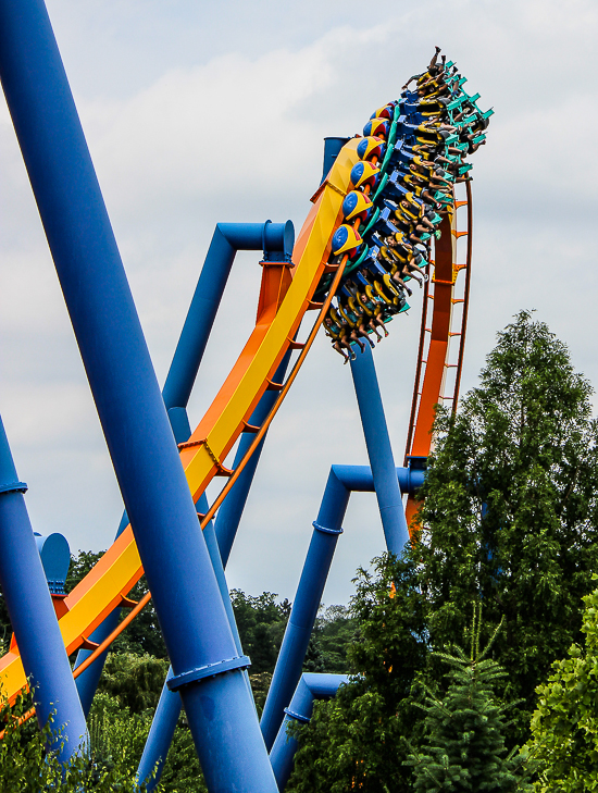 The Talon Roller Coaster at Dorney Park, Allentown, Pennsylvania