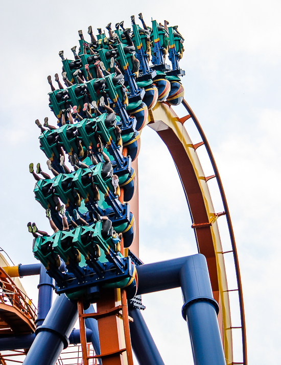 The Talon Roller Coaster at Dorney Park, Allentown, Pennsylvania