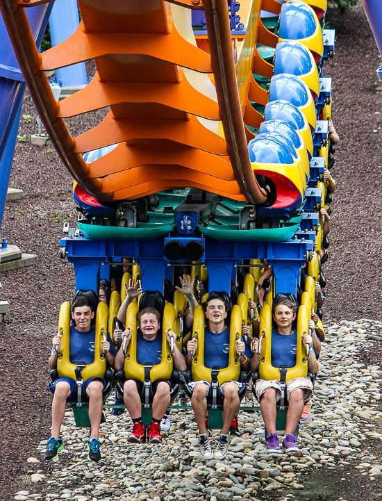 The Talon Roller Coaster at Dorney Park, Allentown, Pennsylvania