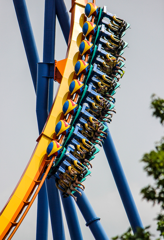 The Talon Roller Coaster at Dorney Park, Allentown, Pennsylvania