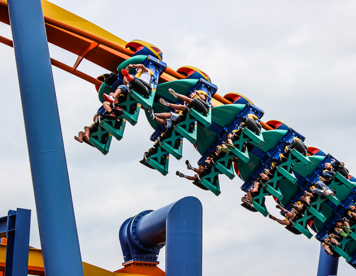 The Talon Roller Coaster at Dorney Park, Allentown, Pennsylvania