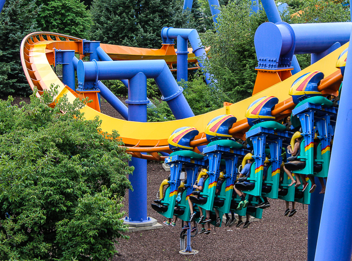 The Talon Roller Coaster at Dorney Park, Allentown, Pennsylvania