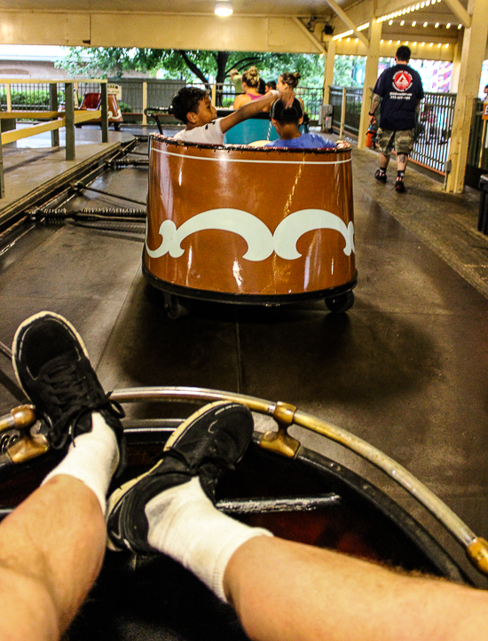 The Talon Roller Coaster at Dorney Park, Allentown, Pennsylvania