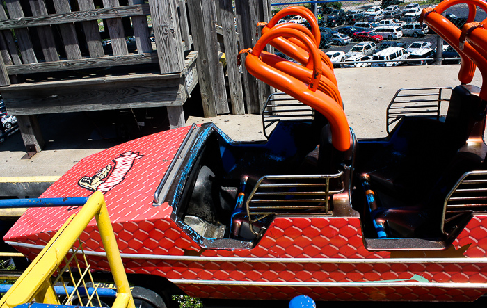 The Diamondback Roller Coaster at Frontier City Theme Park, Oklahoma City, Oklahoma