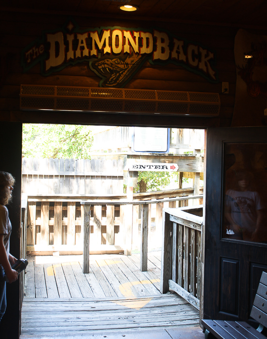 The Diamondback Roller Coaster at Frontier City Theme Park, Oklahoma City, Oklahoma